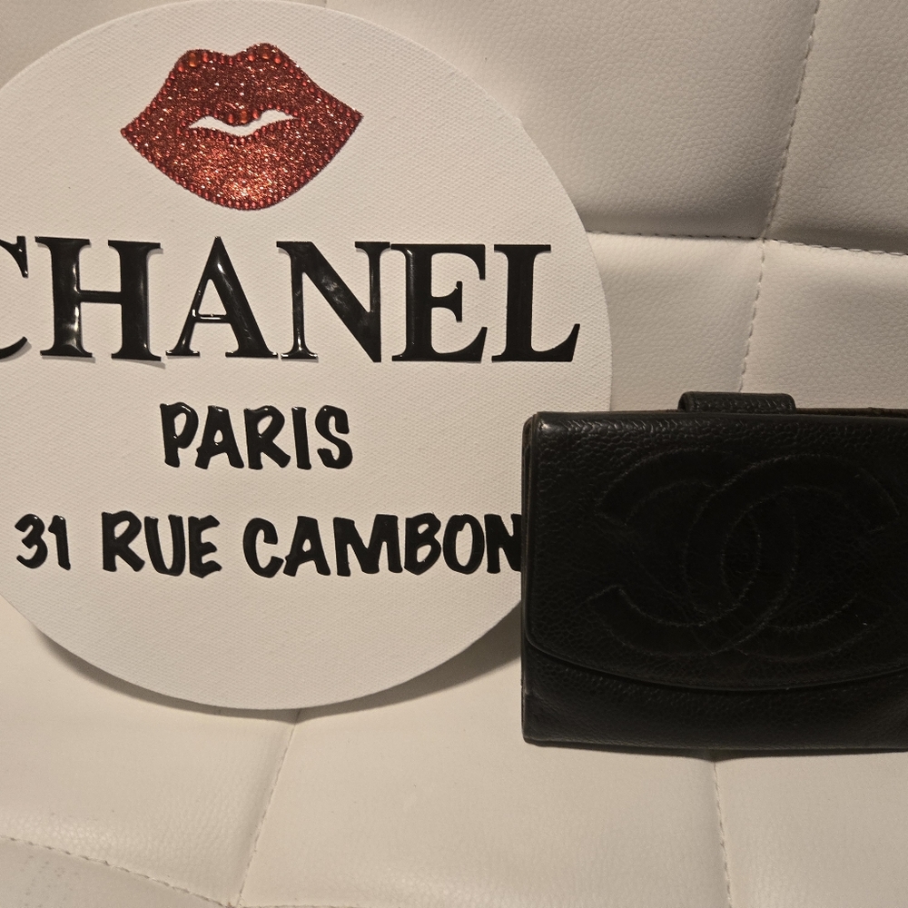 Chanel Caviar Leather Wallet - Picture 15 of 16